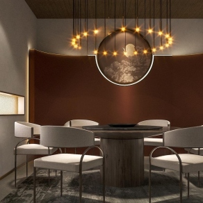 现代包厢3D模型下载